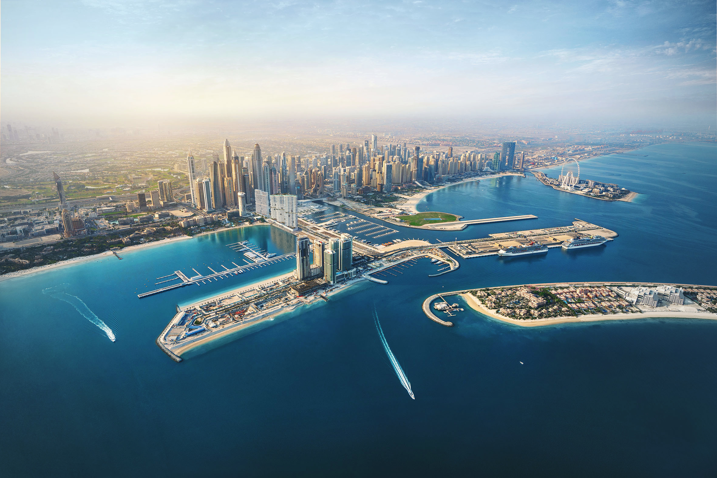 Dubai Harbour Damac Bay 2 - Aerial Shot 100
