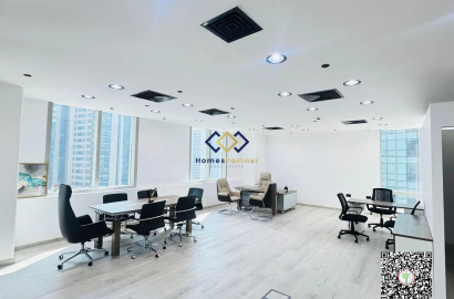 Fitted office with Balcony | Furnished