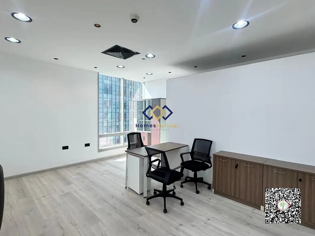 Fitted office with Balcony | Furnished