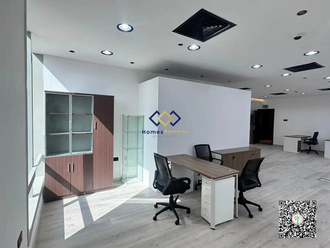Fitted office with Balcony | Furnished