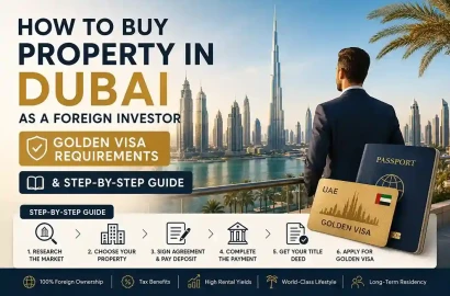 How to Buy Property in Dubai as a Foreign Investor Golden Visa Requirements & Step-by-Step Guide