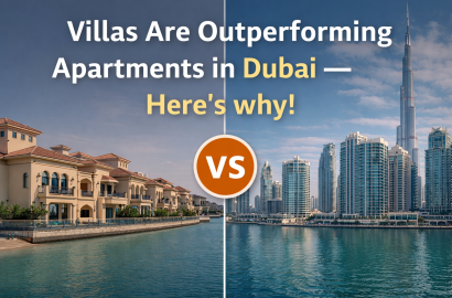 Villas Are Outperforming Apartments in Dubai — Here’s why!