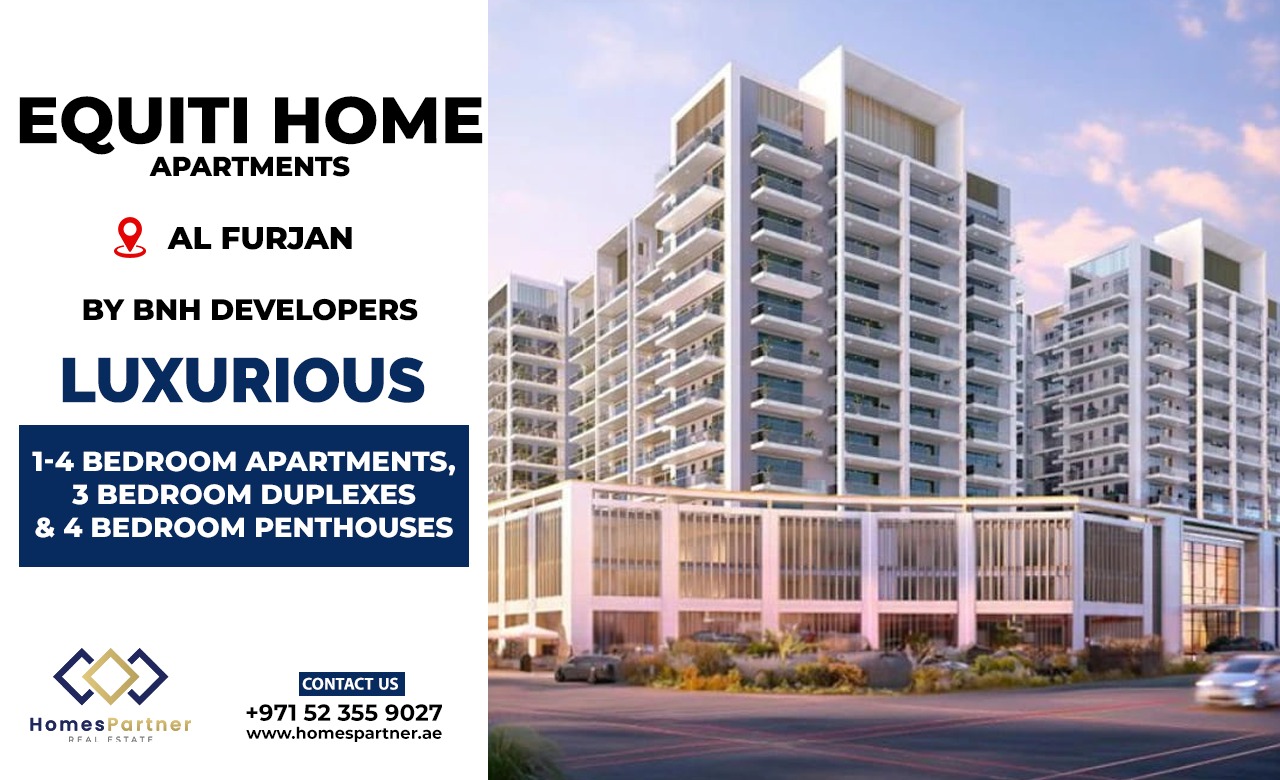 Equiti Home Apartments at Al Furjan by BNH Developers