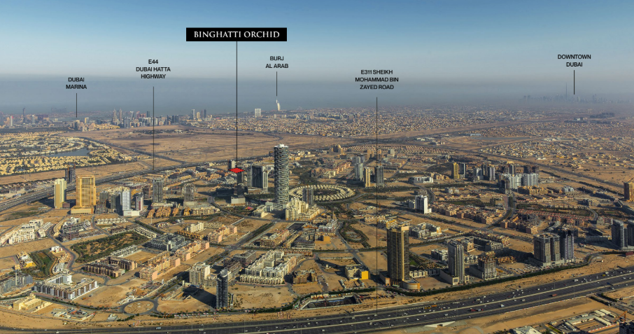 Binghatti Orchid at JVC development by Binghatti Developers