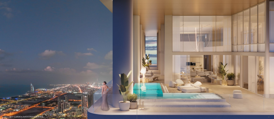 Chedi Private Residences on Sheikh Zayed Road by Devmark