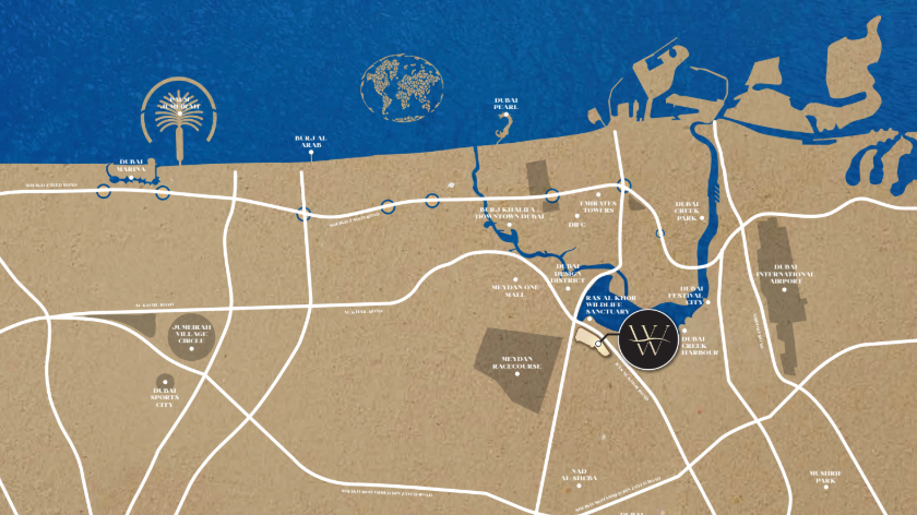 The Waterway at Meydan Horizon by Prestige One