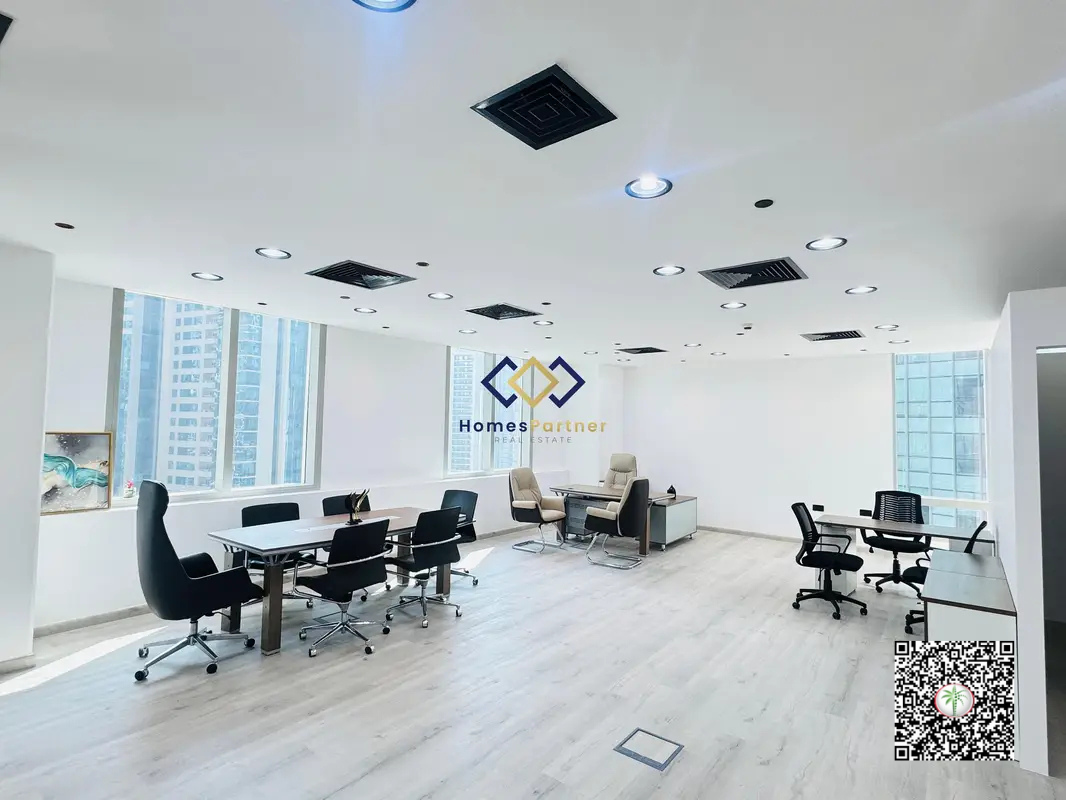 Fitted office with Balcony | Furnished