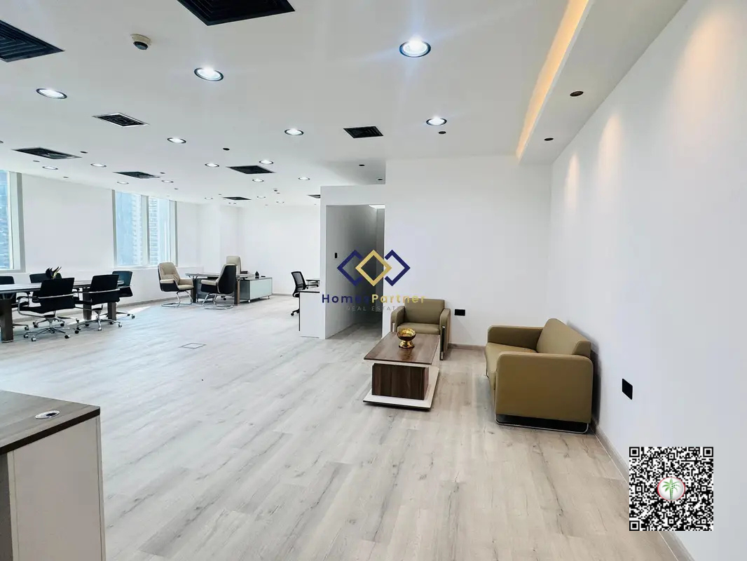 Fitted office with Balcony | Furnished