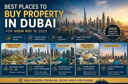 Best Places to Buy Property in Dubai for High ROI