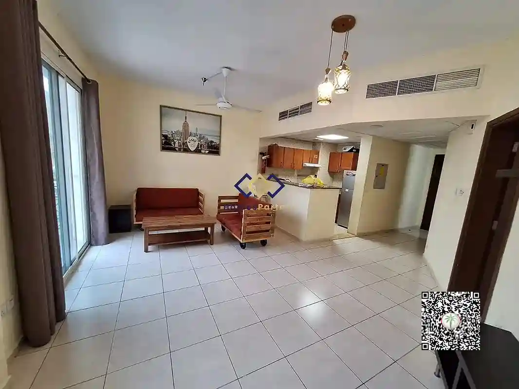 Furnished Apartment for Sale in International City | Balcony