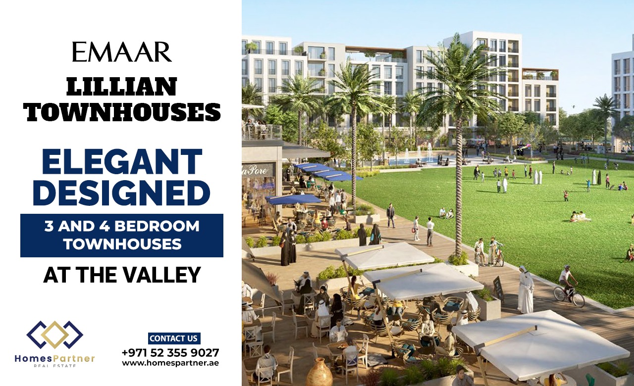 Lillian Townhouses at The Valley by Emaar